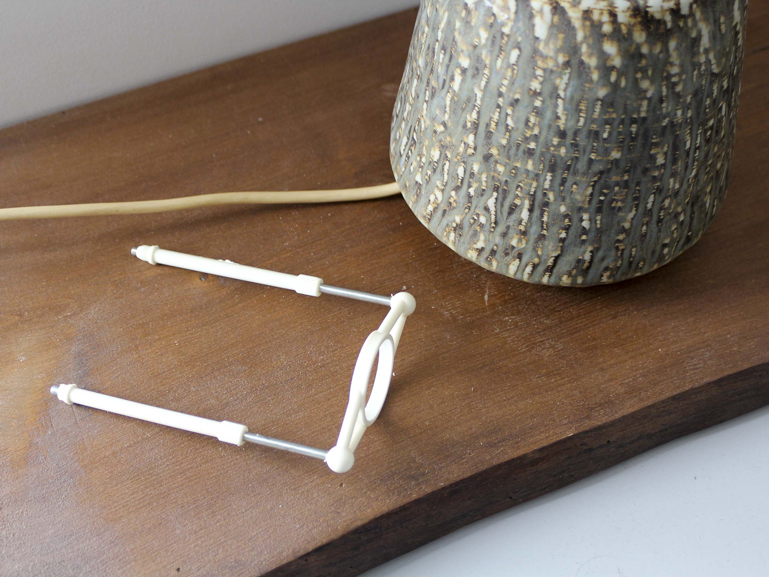 Rubus ceramic lamp stand by Gunnar Nylund for Rörstrand