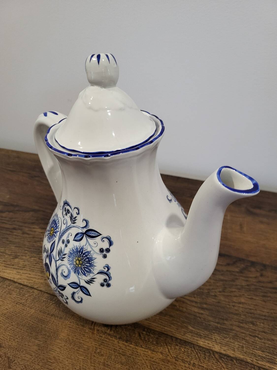 Blue Thistles Coffee Maker