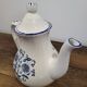 Blue Thistles Coffee Maker