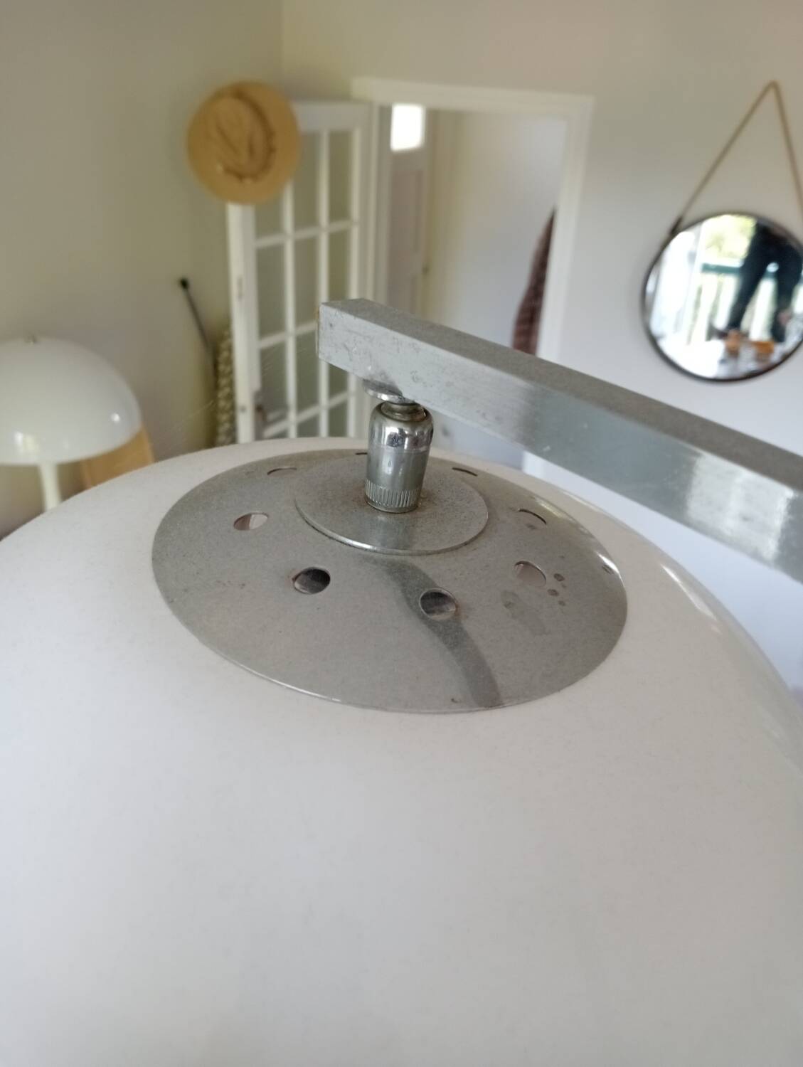 Reggiani 70s arc floor lamp