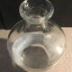 Black vichy pattern bistro water decanter