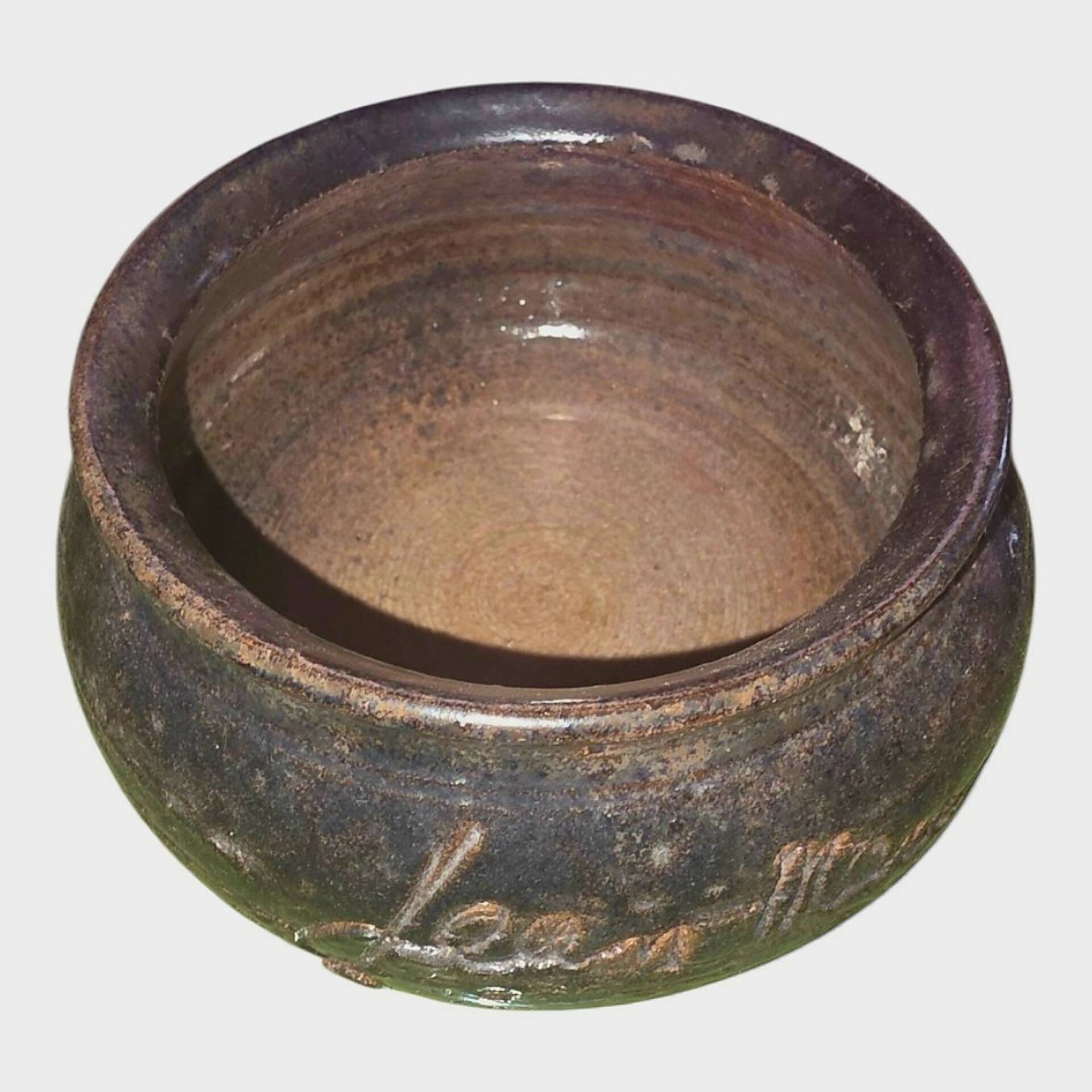 Bowl / Ceramic pot by Jean Marais – Signed and numbered