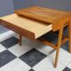 TV table with drawer and Glas tray 1970s Lanakroun Czech