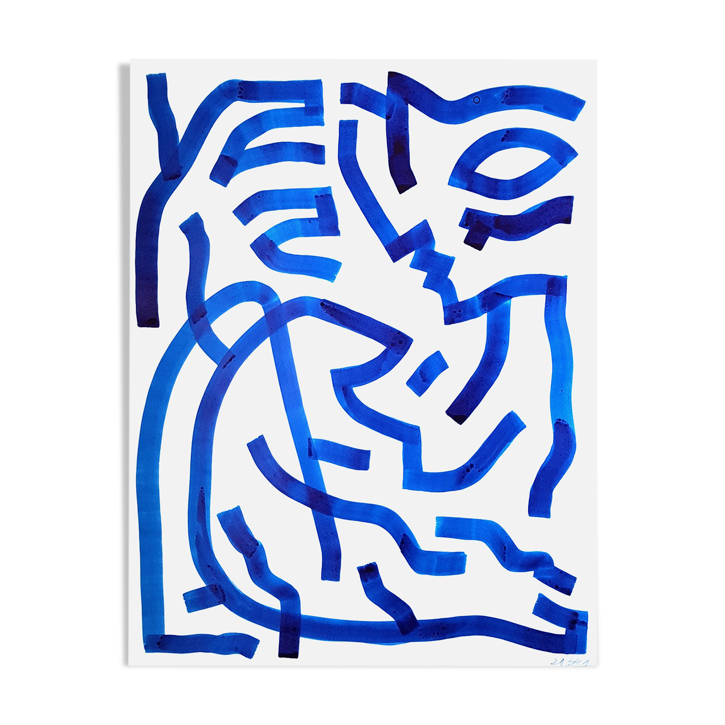 Painting on paper - Untitled