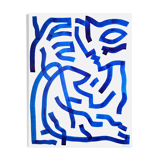 Painting on paper - Untitled