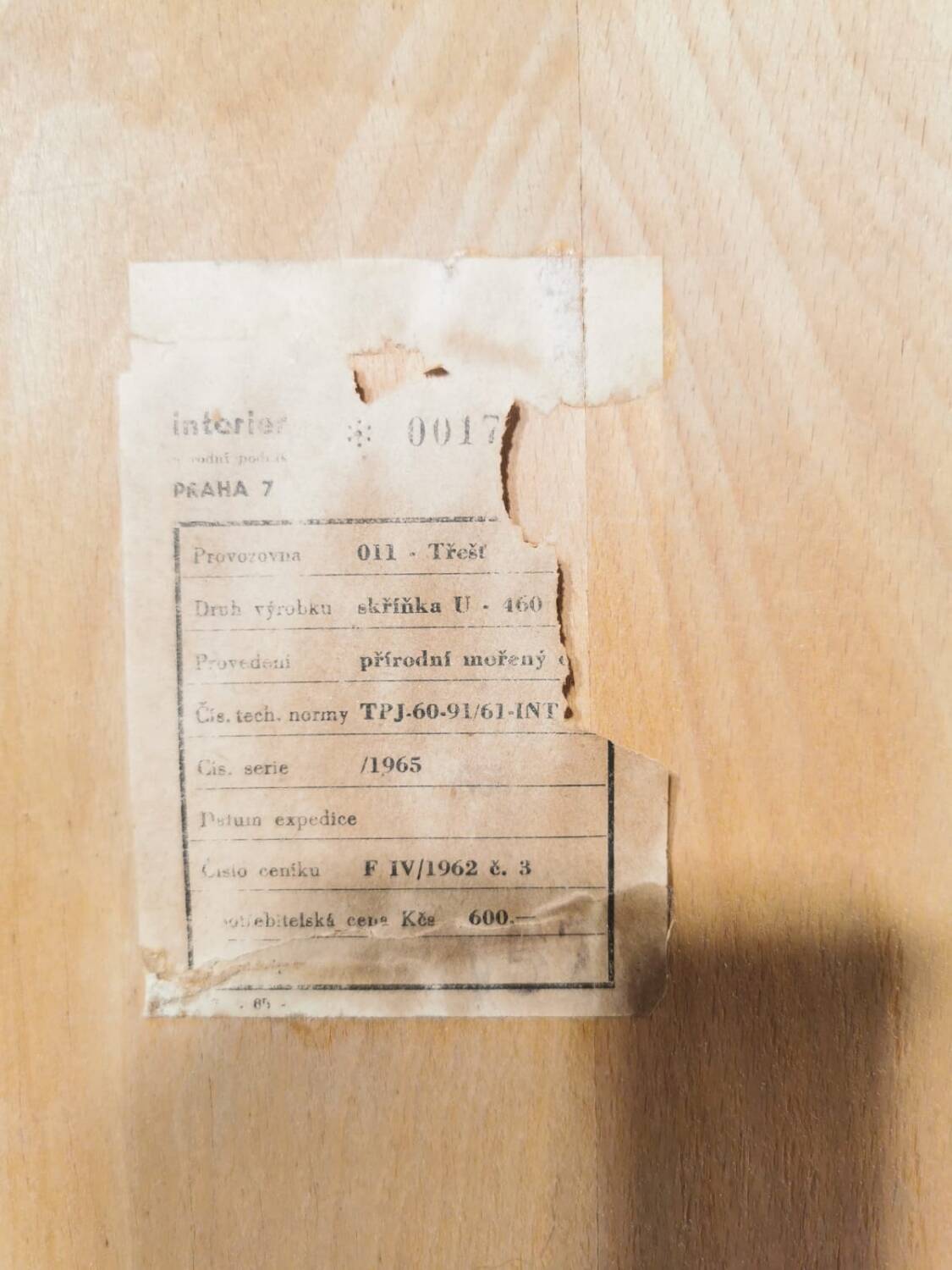 Sideboard by Jiri Jiroutek for Interior Prague, 1960s