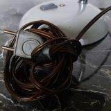 Manufrance grey desk lamp, 1950s