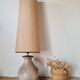 Grande lampe vintage en céramique Scheurich Germany