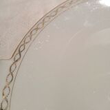 Plat de service porcelaine