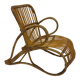 Vintage Rattan Chair Dirk Van Sliedregt Rohe Noordwolde 1960