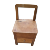 Child's downbating trunk chair