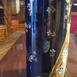 Lunéville roll-shaped vase