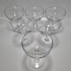 Set of 6 champagne glasses