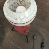 1960s lamp with opaline