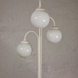 Floor lamp with three opaline balls