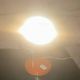 Vintage Eye Ball table lamp, Space Age, Yugoslavia, 1970s