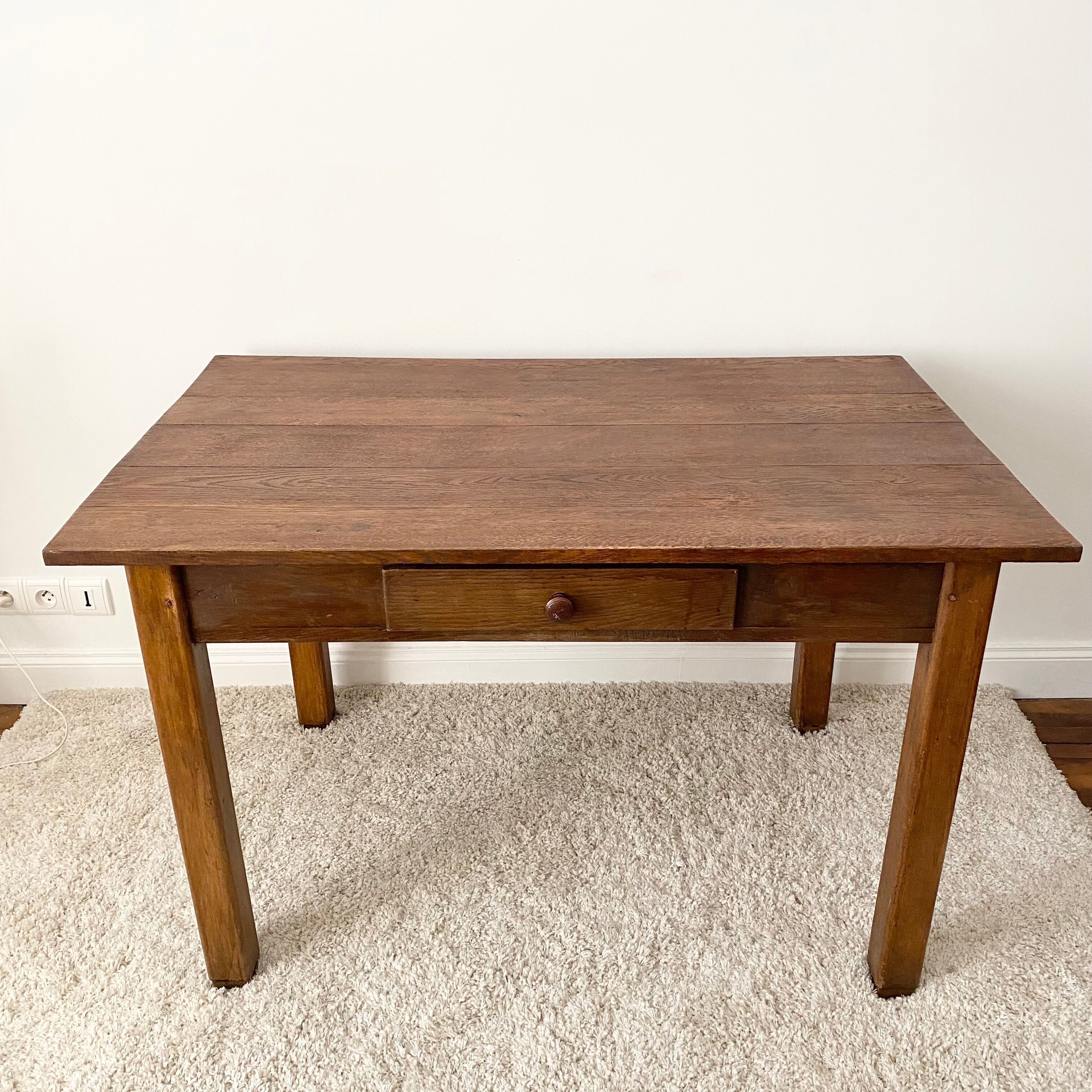 Brutalist farm table