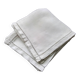 12 old white linen napkins 44.5 x 45.5 cm