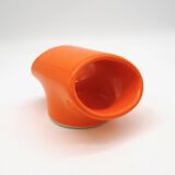 Rare Space Age Ceramic Pair Pop art desk Sculptures Organizers by Form Devaux 1970