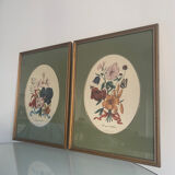 Vintage botanical boards