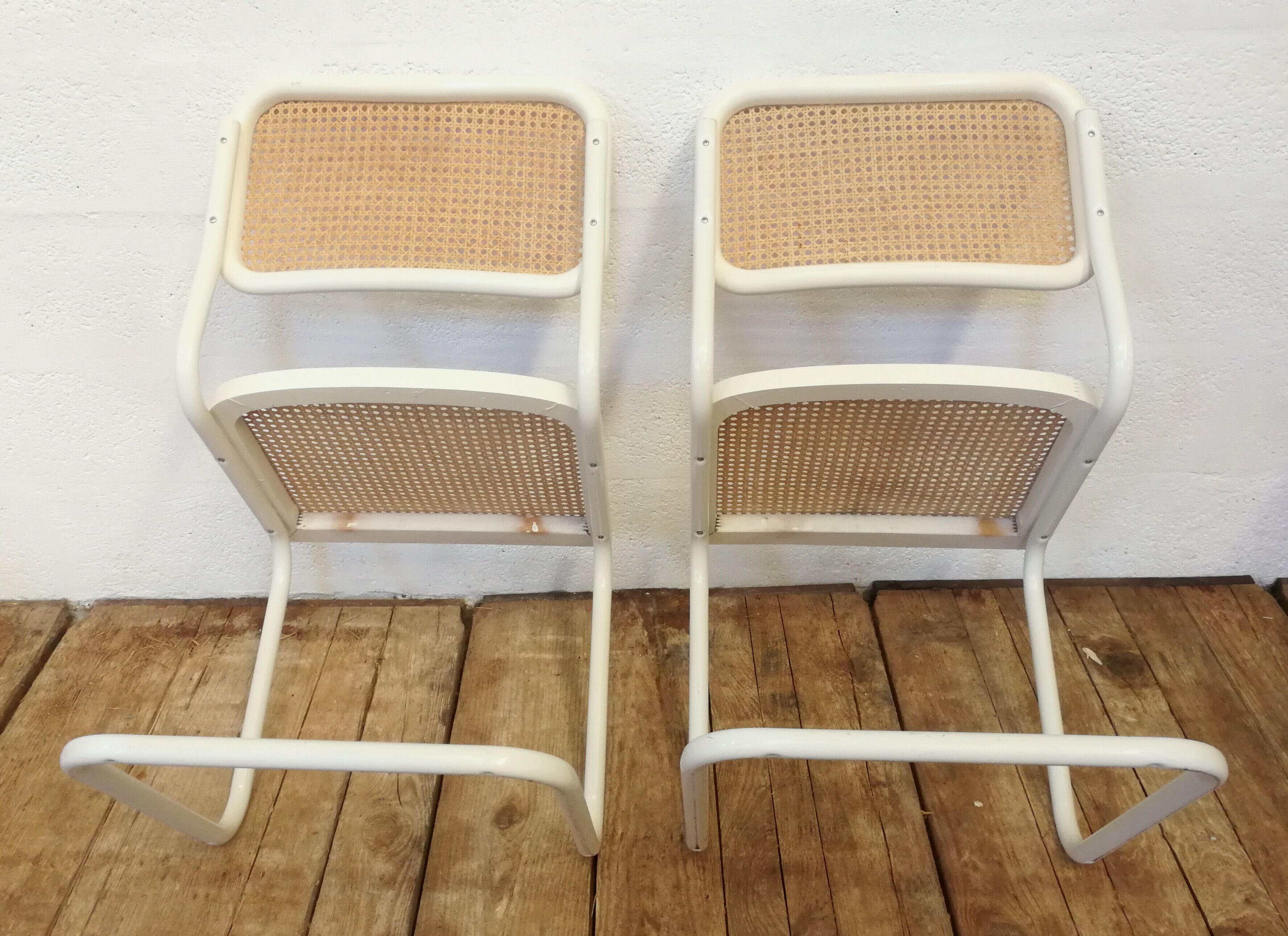 Pair of chairs B32 Marcel Breuer