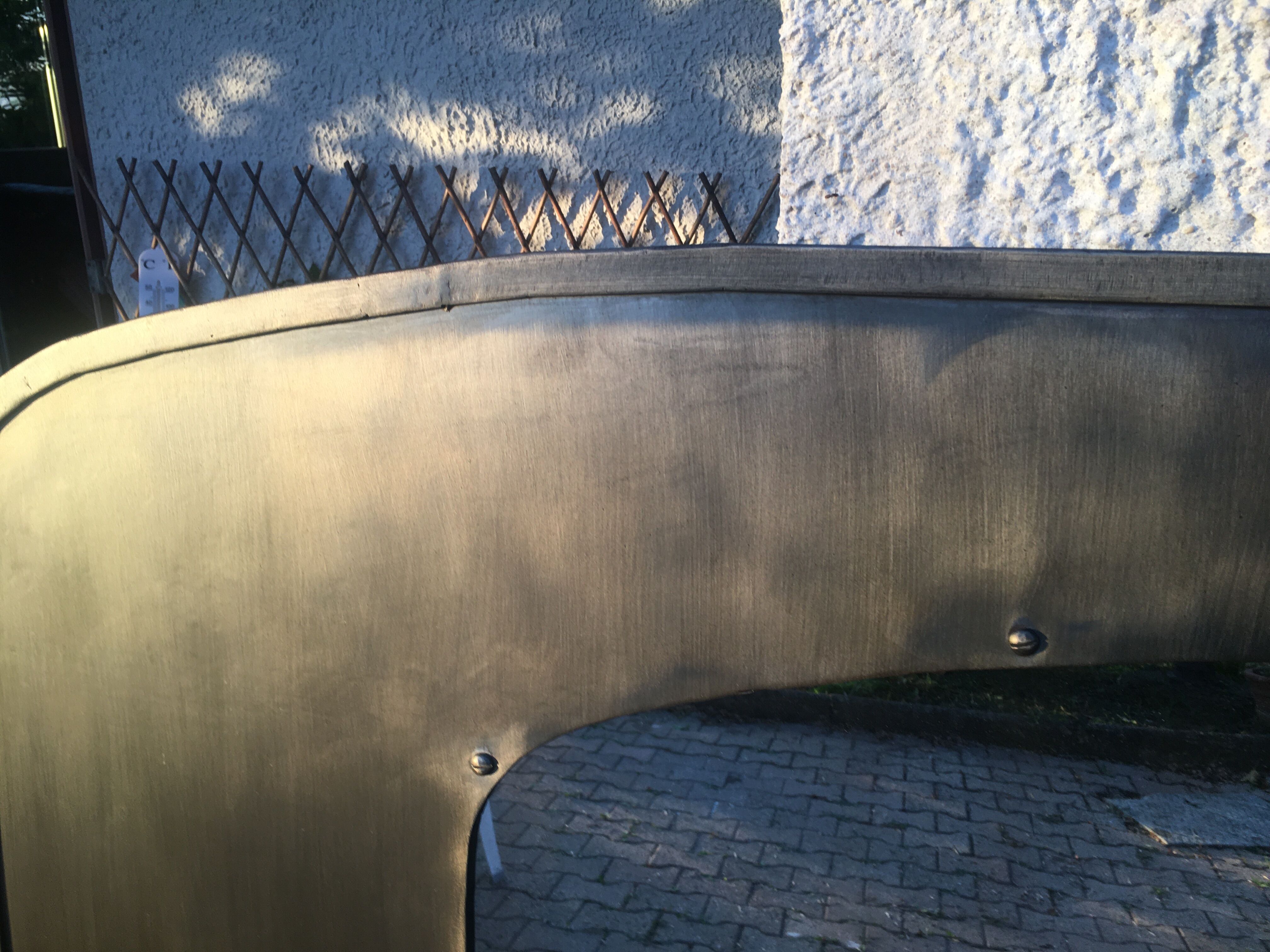 Metal mirror - 128x166 cm