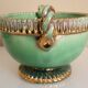 Cup, empty glazed ceramic pocket, signed Louis Dage, 50s