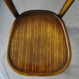 Set of 4 bistro chairs 1910/1930 curved wood, thonet, fischel etc