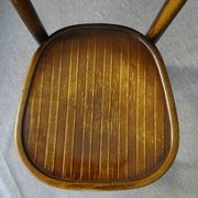 Set of 4 bistro chairs 1910/1930 curved wood, thonet, fischel etc