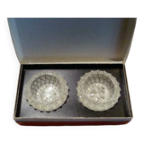 Vintage salt cellars in their box