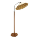 Scandinavian floor lamp in elm, Swedish modern, Sweden, 1940
