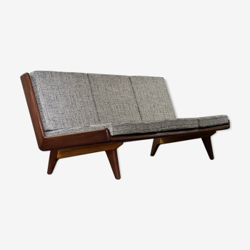 3-seater sofa by Carl Gustaf Hiort af Ornäs for Puunveisto Oy - Träsnideri Ab