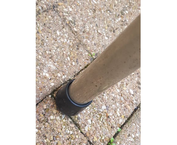 60's blue formica table