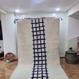 Handmade wool Berber rug 250x150 cm