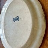 Plat faïence anglaise