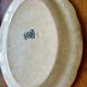 English earthenware dish