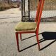 Coiffeuse et chaise en acajou blond Art Déco 1930