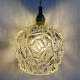 Baladeuse globe vintage en verre 
