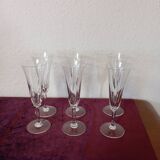 St louis "Cerdagne" model champagne flutes