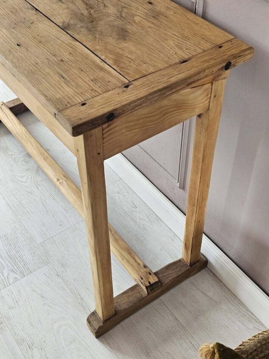 Console bois massif vintage | Flore
