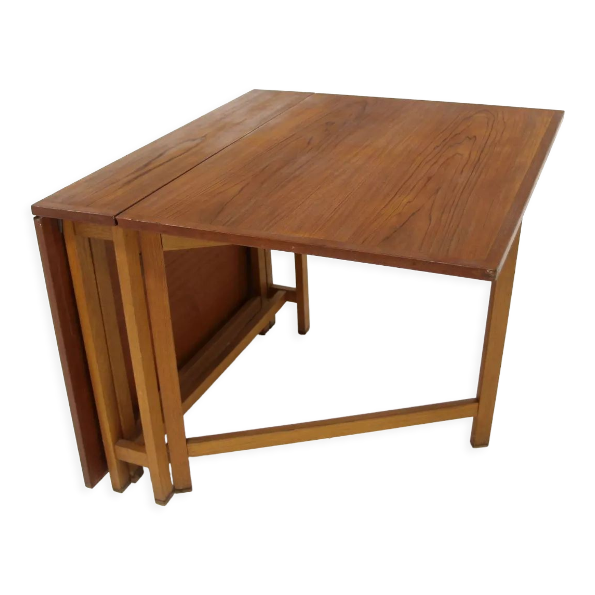 Casement teak dining table, Sweden, 1960