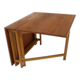 Casement teak dining table, Sweden, 1960