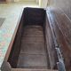 Antique trough / antique chest in solid oak – late 19th / early 20th century