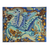 JCL Duprez tapestry "the azure horses"