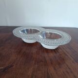 Crystal salt and pepper shakers