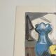 Lithographie signée Georges Lambert - Nature Morte - 1954