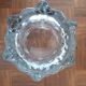 Antique faceted glass vase
