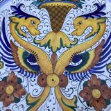 Déruta ceramic plate (Italy) Raphaelesque decoration