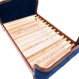 Antique bed, France, circa 1900. After renovation.