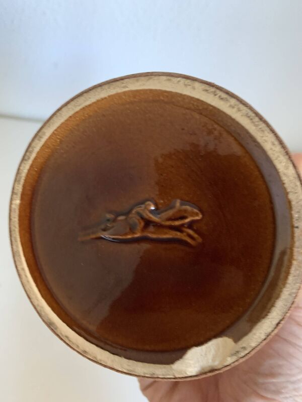 Porte-cigarettes Longchamp en daim beige et décor de cheval, 1960